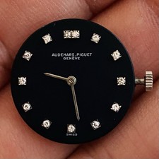 Audemars piguet black - black, diamond