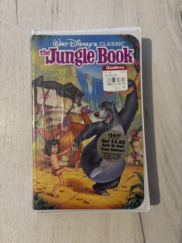 Walt disney vhs - vo, black