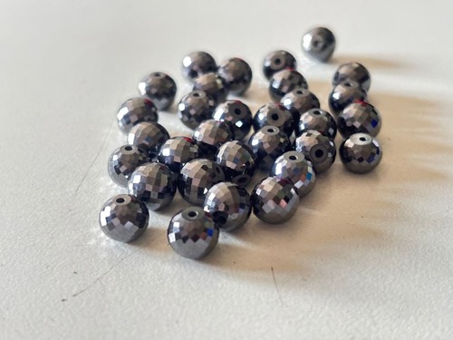 Perles diamond black - diamond, 8