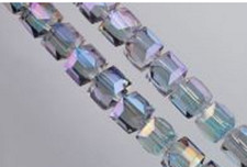 Perles cubes crystal - perles,