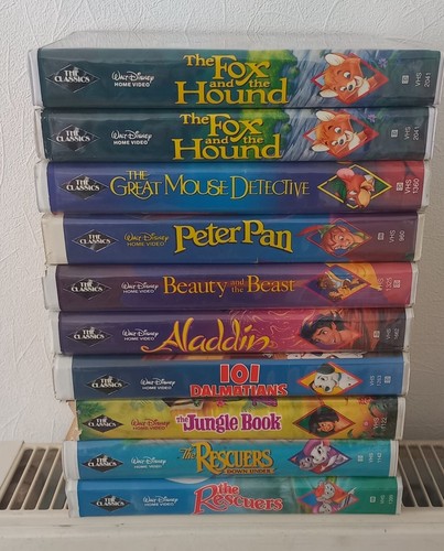 Cassettes vhs walt disney - vhs,