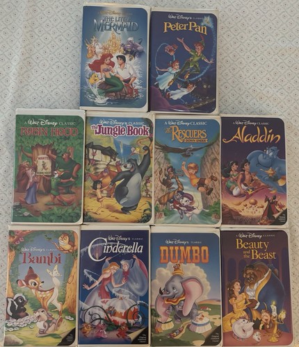 Lot cassettes disney vhs - lot, de
