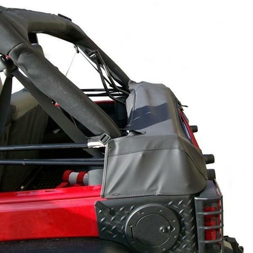 Soft top storage boot black - soft,