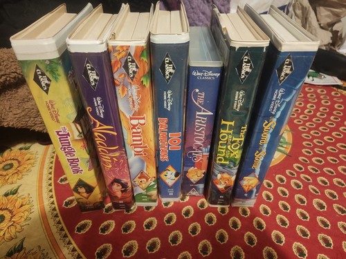 Vhs disney black diamond rare - black,